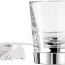 Replacement Charger Glass Cup for Philips Sonicare Diamondclean Toothbrush, Compatible Sonic Care CBA1001 Charger Base,for All HX99xx Series HX9901 HX9903 HX9924 HX9954 HX9957 HX9984,US Plug