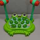 HopeRock Toys for 2 3 4 5 Year Old Boy,Toddler Toys Age 2-4, Whack A Frog Game,with 5 Modes,45 Levels,9 Music Spray and Light-up, Baby Toy Gifts for Early Learning, Birthday Gift for Toddler Boy Toys
