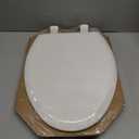 Mayfair NextStep2 Toilet Seat with Built-In Potty Training Seat, Slow-Close, Removable that will Never Loosen, Elongated, White