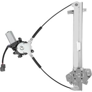 Front Driver Side Window Regulator with Motor Replacement for 2003 2004 2005 2006 2007 Honda Accord (Coupe 2-Door Only), Left, 741-304
