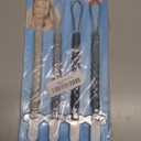 4-Pack Silicone Pacifier Clips with a Woven Rope Shape for Baby Boys and Girls - Flexible and Rust-Free Holders for Teething Relief and Baby Essentials, Safe for Newborns (Grey)