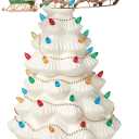 Lenox 894469 Treasured Traditions Tree with Flying Santa, Christmas & Holiday Decor