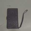 Wallet Case for Galaxy S22 Ultra, [RFID Blocking] Protective PU Leather Flip Cover with Card Slot Cash Pocket for Galaxy S22 Ultra (Dark Purple)