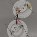 6 inch Smart LED Can Lights with Remote, RGB Color Changing LED Recessed Lighting, 13W 1050LM Bluetooth Baffle Trim Downlight, Compatible with Alexa, Google Home and Siri, 1 Pack