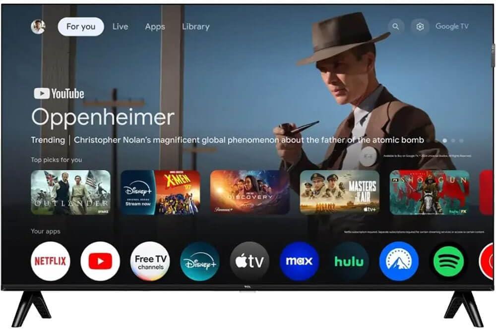 TCL 40Q3K 40 inch Class Q3K Series 1080P FHD QLED Smart Google TV