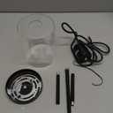 Black Pendant Lights Kitchen Island,Modern Farmhouse Glass Pendant Light,Light Fixture Kitchen Pendant Mini Hanging Light Fixture for Sink (1 Pack Black stem Rod)