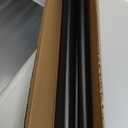 Tension Curtain Rod 122 to 162 Inches (10.2 to 13.5 ft), 1.26" Diameter Spring Adjustable Heavy Duty Long Large Curtains Pole for Windows Door Bathroom Patio Outdoor No Drilling, Black