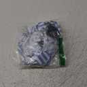 ZAFUL Women's Bandeau Bikini Sets Buckle Strapless Lace Up High Cut 2 Piece Swimsuit Solid Bathing Suit M