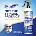 Home Ceramic Coating Spray Kit (16 oz) - Shine, Seal & Protect Stainless Steal, Glass, Kitchen & Bath Surfaces - Extremely Hydrophobic - Repels Stains & Grime - Includes 2 Micro Fiber Towels