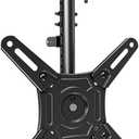 ELIVED Flip Down Ceiling TV Mount for Most 14-40 Inch TVs, Floding TV Mount for Flat and Pitched Roof, Height Adjustable Full Motion tv Bracket 360 Swivel, Max VESA 200x200mm, up to 22 Lbs, YD3030