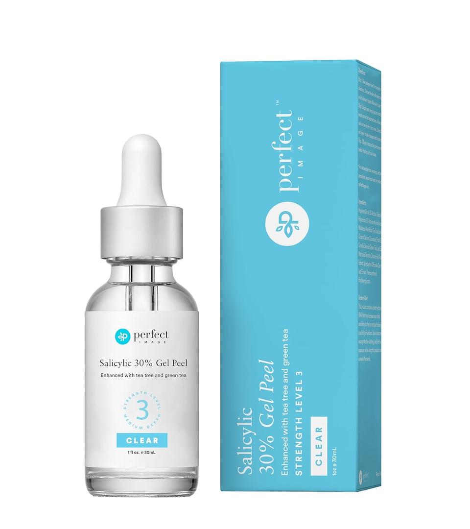 Salicylic Gel Chemical Peel - Enhanced with Green Tea Extract and Tea Tree Oil (30% Strength)