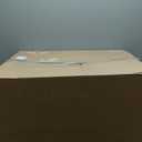 Mind Reader 60L Slim Laundry Hamper, Clothes Basket, Lid, Ventilated, Plastic, Set of 2, White