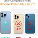 NGB Supremacy Compatible with iPhone 13 Pro Max Case (6.7 inch) with Tempered Glass Screen Protector/Wrist Strap, Liquid Floating Glitter Girls Women Kids Cute Case (Astronaut Rose Gold)