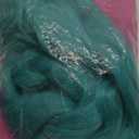 Felek Super Long T Part Lace Wigs 40 Inch Blue Teal Long Hair 13x4x1 T Lace Front Wigs Heat Resistant Fiber Glueless Pre-Plucked Natural Hairline Lace Wig For Fashion Women/Girls(BLUETEAL)