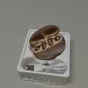 Kinglucky ClipFree Open-Ear Headphones with Butterfly Earrings, Ultra-Comfort & Snug Fit Clip On Earbuds, 50H Playtime Bluetooth 6.0 Wireless Headphones for Women Sports,Glasses Gifts (Rose Gold)