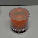 LE-JX Amber Wireless Rotating Beacon Orange Battery Led Strobe Warning Light Roof Top Plow Hazard Flash Emergency Mail Lights 12 V with Magnetic Base Mount and Rechargeable Plug (Yellow, 18 LED)