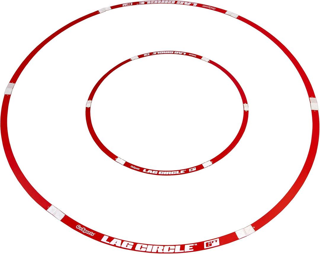 GoSports LAG Circle Putting and Chipping Training Tool - Includes 6 ft and 3 ft Circles