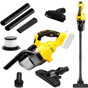 Cordless Handheld Vacuum Cleaner CVC010B, 31000 RPM, Stick Vacuum with Filtration HEPA for Vehicles, Workshop and Home Cleaning, No Battery or Charger Included (Bare Tool)