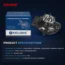 KELOKE Steering Knuckle & Wheel Bearing Hub Assembly, For Mazda