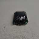 BORIFLORS Women's Sexy Ruched Bodycon Midi Dresses Square Neck Sleeveless Ruffle Hem Club Party Tank Dress (Large, Black)