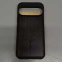 Carveit Magnetic Wooden Case for Pixel 10 Pro Google 10 Pro Case, Wood Artisan Engraved & Soft TPU Shockproof Cover, Compatible with MagSafe Wireless Chargers (The Guiding Vegvisir) Blackwood (Viking Compass-Black)