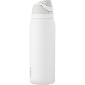Owala FreeSip Insulated Stainless Steel Water Bottle with Straw, BPA-Free Sports Water Bottle, Great for Travel, 40 Oz, Shy Marshmallow