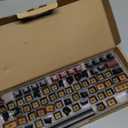 142 Keys Custom Keycaps SA Profile Doubleshot Keycaps Set Fit for 61/64/87/104/108 Cherry Mx Switches Mechanical Keyboard