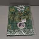 Mahjong Mat,Mahjong Game Table Mat with 3 Dice & Carrying Bag,31.5"x31.5" Green Rubber Anti-Slip Playmat for Mahjong, Card, Board & Tile Games