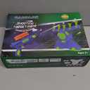 BAODLON Shooting Games Toy for Age 5, 6, 7, 8, 9, 10+ Years Old Kids, Boys - Glow in The Dark Floating Ball Target with Foam Dart Toy Gun, 10 Balls/5 Targets - Ideal Gift