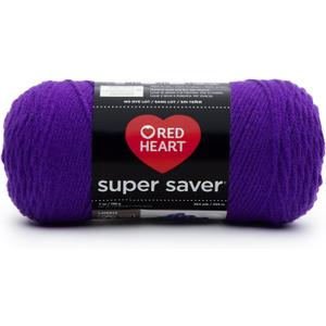 RED HEART Super Saver Yarn, Amethyst