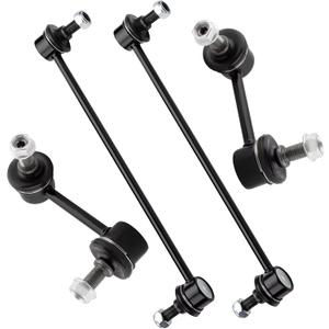 Front and Rear Sway Bar Links Compatible With 2007-2016 Honda CR-V L4 2.4L Sway Bar End Links K750297 K750151 K750156