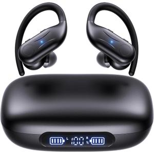 Bluetooth Hearing Aids for Seniors, Rechargeable Hearing Aid Earbuds for Hearing Loss People, Hearing Amplifiers for Seniors, 3 Noise Cancelling and 5 Volume, LED Power Display and Auto-On/Off