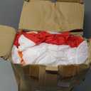 Alupssuc 8 FT Christmas Inflatable Outdoor Decorations with LED Christmas Countdown Clock, Snowman Santa and Gingerbread Man, Lighted Blow Up Lawn Yard Clearance for Indoor Xmas Holiday Party Decor