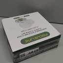 FOCUSLINE 60Pcs Clear Plastic Plates, Clear Disposable Plates with Gold Rim, 30 7" Salad Dessert Plate and 30 10" Dinner Plate Heavy-duty Hammered Plates for Party, Wedding