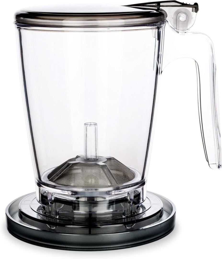 Tealyra - rapidTEA MAKER - 30-ounce - Loose Tea Teapot Infuser - Best Tea Maker Makes a Perfect Cup of Leaf Tea - Bottom Dispensing Teapot - 900ml