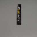 Torch Lighter, Refillable Butane Windproof Jet Lighter with Safety Lock & Adjustable Flame for Cooking, Camping, BBQ, Baking, Kitchen, Outdoor (No Gas Included) - Black