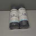 2 x Homaxy Tear Away Dish Cloths Rolls, 40 Sheets-11.8" X 11.8", Reusable Washable Dish Towels for Kitchen, Ultra Absorbent and Quick Drying Microfiber Cleaning Rags, Grey