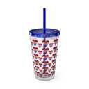 LUUM GLO&GO LED 18oz Tumbler Heart
