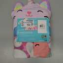 Squishmallows Kids Super Soft Bath/Pool/Beach Soft Cotton Terry Hooded Towel Wrap, 24 in x 50 in, (Officially Licensed Product) By Franco