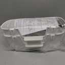 TAILI Shower Caddy Suction Cup 2 Pack, Heavy Duty Bathroom Organizer, Removable Shelves for Inside Shower, Shampoo, Waterproof Suction Plastic Storage for Bathroom Accessories Holder, White