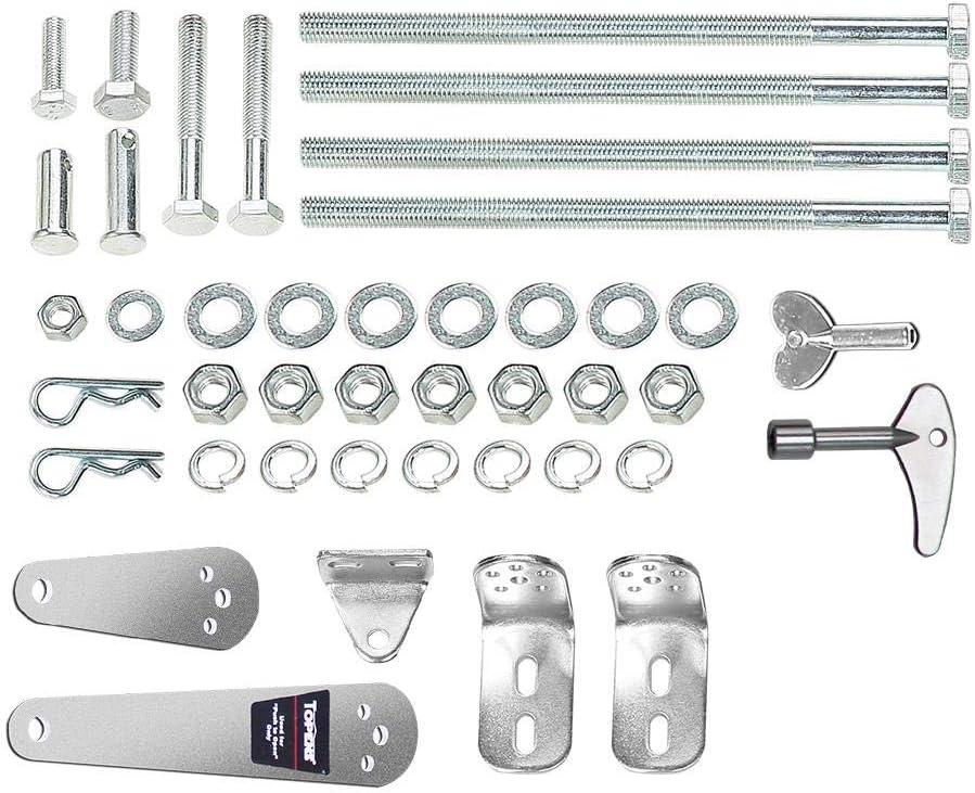 TOPENS MK01 Mounting Hardware Fasteners Bracket Release Key Set for TOPENS Swing Gate Opener Replacement