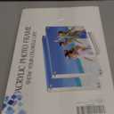 Acrylic Picture Frame 8x10 Inch 2 Pack,Clear Magnetic Photo Frames,Double Side Freestanding Pic Frame for Desktop Display, Certificate Documents Frame for Family,Office,Wedding