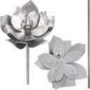 Zonon 3D Flower Welding Practice Kit for Beginners DIY 201 Stainless Steel Welding Project Metal Art Stuff Coupons for Tig, Mig Gas Rod Gifts Supplies Accessories Halloween(5.9in/15cm,3D Lotus Flower)