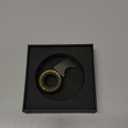 Fidget Spinner for Stress Relief  DIY Magnetic Fidget Ring with Engaging Sounds, EDC Stainless Steel Toys for Adults & Teens, Perfect for Work, Study, Waiting, Gift and Stocking Stuffer (Black)