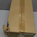 Oikss 100 Pack 8x4.75x10 Inch Medium Brown Kraft Paper Bags with Handles Bulk for Wedding Birthday Party Favors Grocery Retail Shopping Business Goody Craft Gift Bags Sacks (Plain Natural 100 Count)