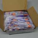 U-100 Syringe with Needle, 30G 1/2cc 5/16 Inch (8mm) Syringe, Individually Wrapped, Pack of 100