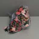 Miracliy 5Pcs 41FT Pink Flower Garland Artificial Rose Arch Vines Fake Spring Floral Garland for Flower Wall Backdrop Wedding Mothers Day Garden Tea Party Decoration