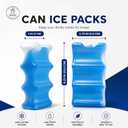 Healthy Packers Ice Packs for Coolers | Can Coolers | Breastmilk Cooler Ice Pack | Long-Lasting Reusable Ice Pack