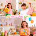 3 x LULEEYANG 8Pack Easter DIY Craft Kit Easter Air Dry Clay Kit Bunny Eggs DIY Arts and Crafts Modeling Clay Gifts Bulk with Tutorials for Home Party Favors Art Projects Fun Activities Supplies