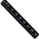 KXKZREN Foam Fish Ruler with Strong Self Adhesive Backing 32" Waterproof Fishing Measuring Tool for Fishing Boats, Bass Boat, Kayak (Black)
